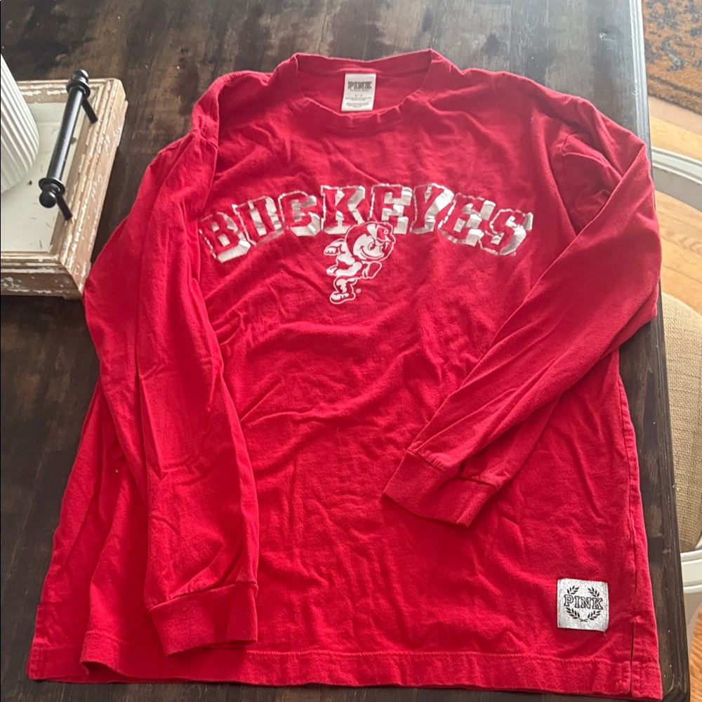 PINK Buckeyes Graphic Tee